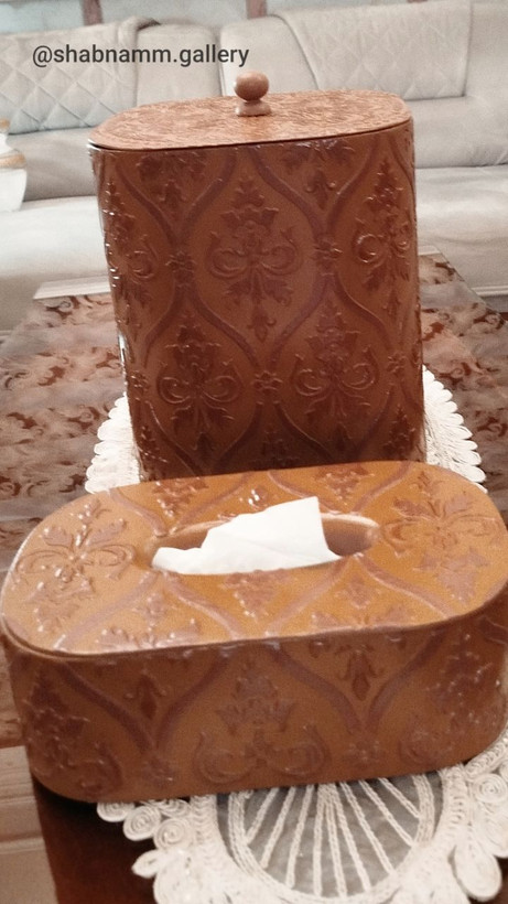 جادستمالی چوبی دستساز؛ ترکیب هنر پتینه و دکوپاژ مخصوص دکوراسیون خاص