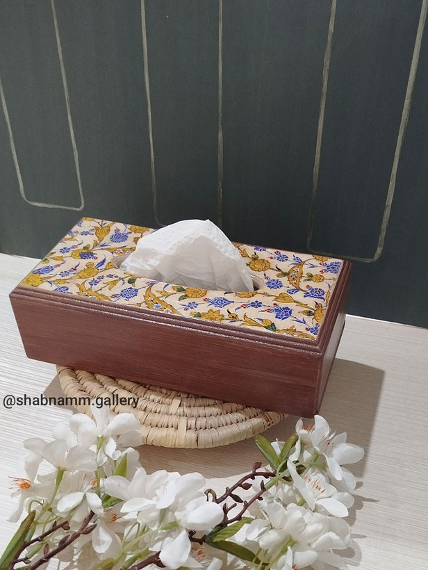 جادستمالی چوبی دستساز؛ ترکیب هنر پتینه و دکوپاژ مخصوص دکوراسیون خاص